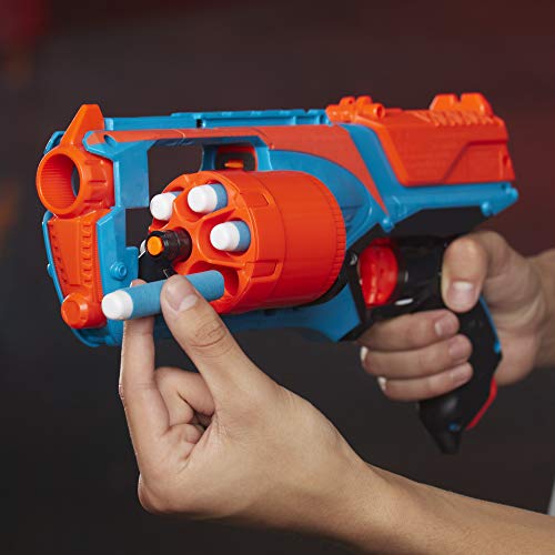 Nerf-Gun NERF Elite Strongarm orangefarbener Blaster 6 Elite Darts