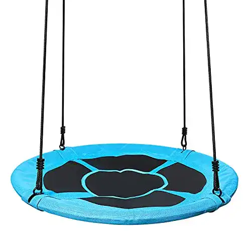 Nestschaukel (120 cm) Yorbay Nestschaukel Tellerschaukel Kinder