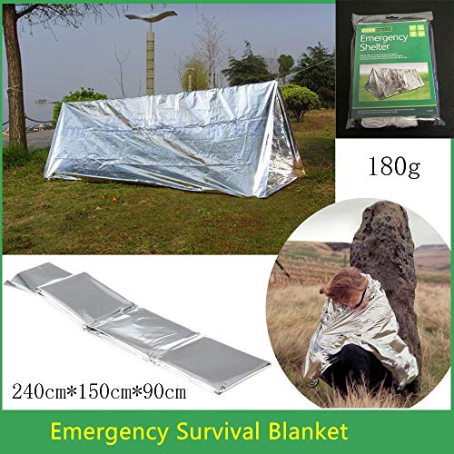 Notfall-Zelt LUOMAN Einweg-, ultraleicht, tragbar, für Camping