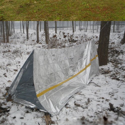 Notfall-Zelt Tenflyer Notfallzelt, für Survival/Camping/Schutz