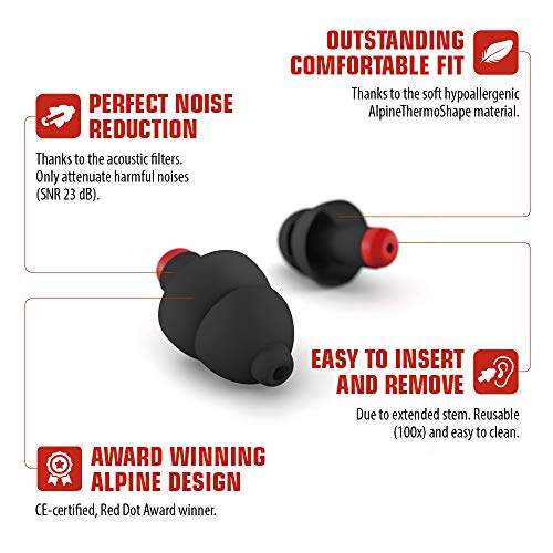 Ohrstöpsel Arbeit Alpine WorkSafe Gehörschutz Ohrstöpsel