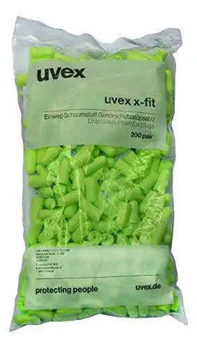 Ohrstöpsel Arbeit Uvex X-Fit Gehörschutzstöpsel – 37 dB – 200 Paar