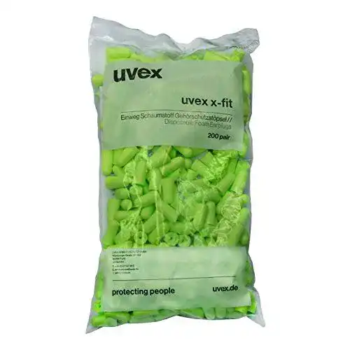 Die beste Ohrstöpsel Arbeit Uvex X-Fit Gehörschutzstöpsel - 37 dB - 200 Paar 2026 Test Bestseller Ohrstöpsel Arbeit Uvex X-Fit Gehörschutzstöpsel – 37 dB – 200 Paar