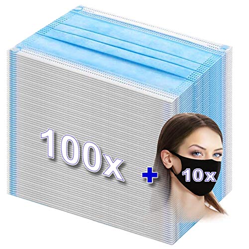 Die beste op maske 100er pack kingfa 100 stueck medizinische einwegmaske Bestsleller kaufen