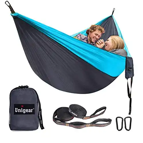 Outdoor-Hängematte Unigear Hängematte 2 Personen Ultraleicht