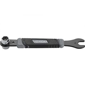 Pedal wrench Voxom WGr14 pedal, 15mm socket wrench black