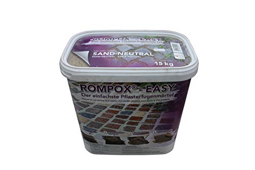 Die beste pflasterfugenmoertel rompox romex easy 15kg sand neutral Bestsleller kaufen