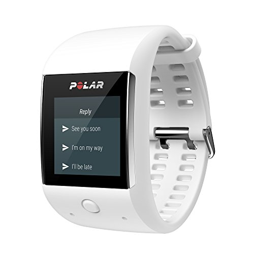 Polar-Pulsuhr Polar Smartwatch M600, weiß, M/L, 90062398