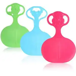 Poporutscher com-four ® 3X Schneeflitzer zum Rodeln