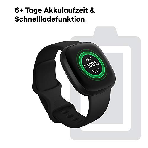 Pulsuhr Fitbit Versa 3 – Gesundheits- & Fitness-Smartwatch mit GPS