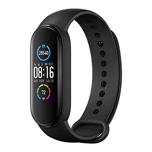 Pulsuhr Xiaomi Mi Band 5 Global Version Fitness-Armband, 2,7 cm