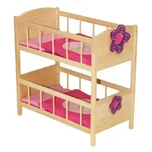 Puppenbett roba Puppenetagenbett Serie „Happy Fee“, Holz