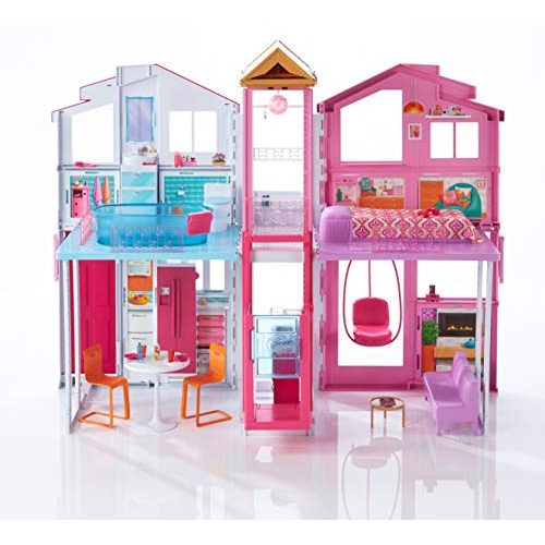Die beste puppenhaus barbie dly32 estate three story town house Bestsleller kaufen