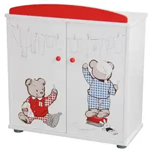 Puppenschrank roba Puppenkleiderschrank Serie „Teddy College”