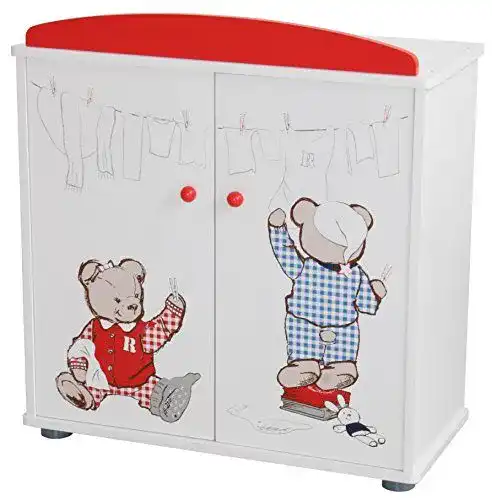 Puppenschrank roba Puppenkleiderschrank Serie „Teddy College”
