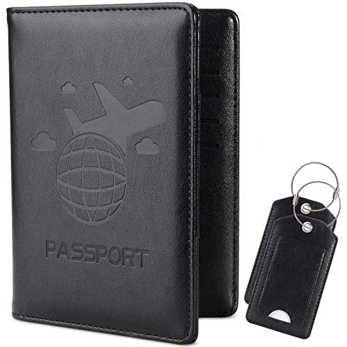 Die beste reisepasshuelle cocases rfid schutz passport huelle set schwarz Bestsleller kaufen