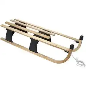 Rennrodel Halfords Faltbarer Klappschlitten Schlitten 100CM