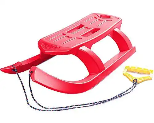 Rennrodel Ondis24 Schlitten Arrow für Kinder Rodel Metallkufen