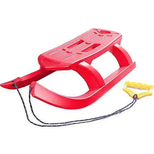 Rennrodel Ondis24 Schlitten Arrow für Kinder Rodel Metallkufen