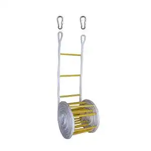 Rettungsleiter Rubyu Strickleiter,Weiche Leiter,n, 3m/5m (8M)