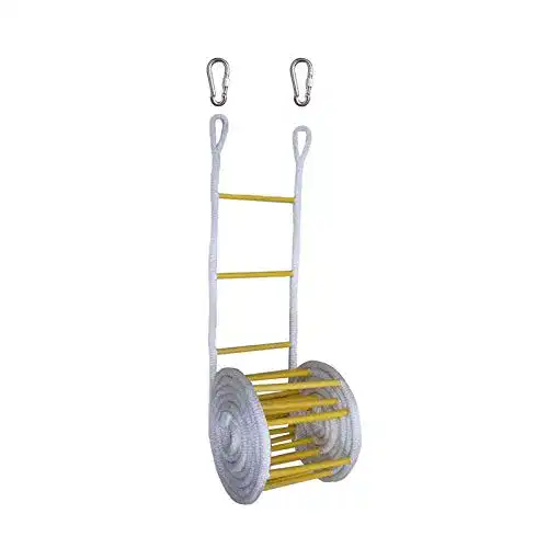 Rettungsleiter Rubyu Strickleiter,Weiche Leiter,n, 3m/5m (8M)