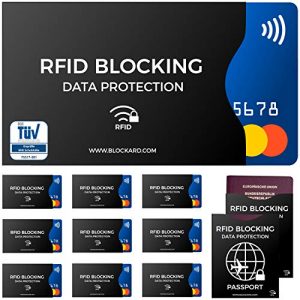 RFID-Blocker BLOCKARD TÜV geprüfte RFID Blocking NFC Schutz