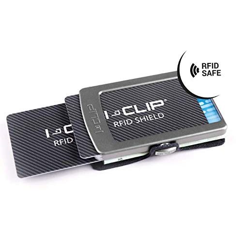RFID-Blocker I-CLIP ® RFID Blocker Karte 2er-Set Carbon-Optik