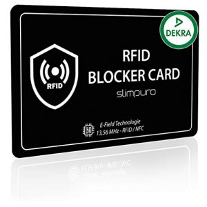 RFID-Blocker slimpuro RFID Blocker Karte DEKRA Geprüft
