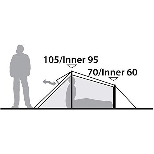 Robens-Zelte ROBENS Unisex – Erwachsene Challenger Zelt, 2 Pers