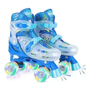 Rollschuhe GVDV Kinder Verstellbar – LED Roller