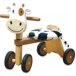 Rutschauto (Holz) I m Toy Sitzroller Kälbchen 80004 von I’m Toys