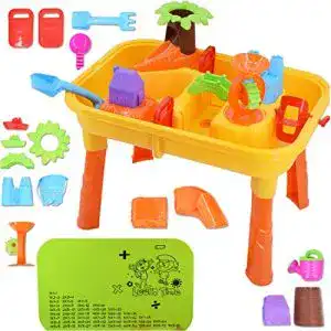 Sand- und Wassertisch deAO SANDKÄSTEN – TABELLE SPIELZEUG