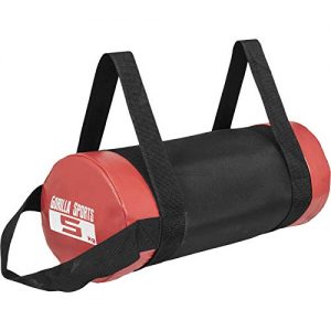 Sacco di sabbia GORILLA SPORTS Fitness 5-30 kg Nero/Rosso - Power-Bag