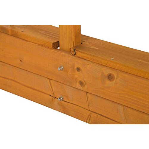 Sandkasten GASPO 310016 – Holz Mickey 140 x 140 cm