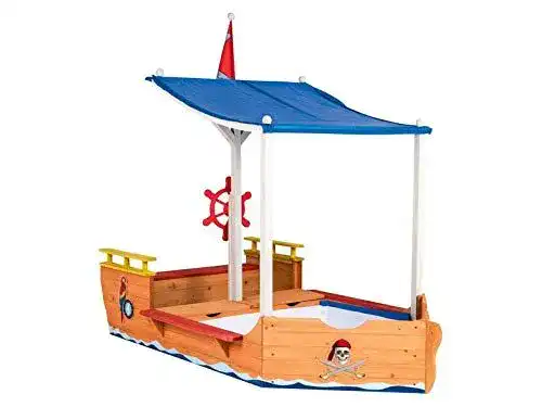 Sandkasten-Schiff Pro-Manufactur Piratenschiff Sandkasten