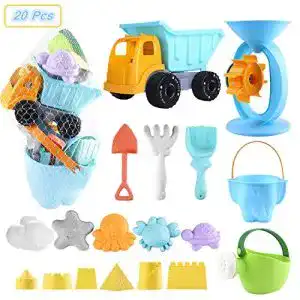 Sandkasten-Spielzeug ARANEE Sandspielzeug Set für Kinder 20 PCS