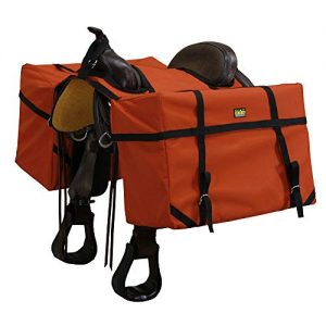 Satteltasche Pferd TrailMax Gepäckträgertasche, langlebig – Orange