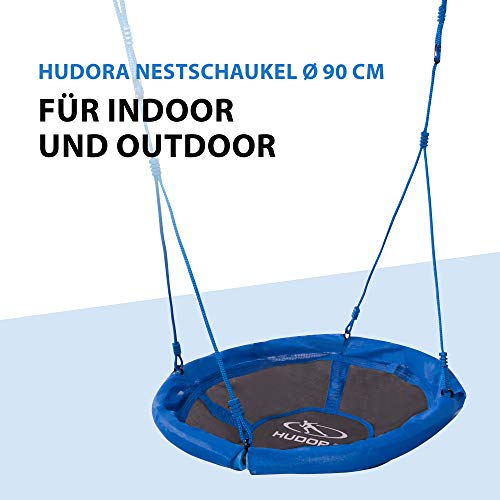 Schaukel HUDORA 72126/01 Nest 90 cm, blau – Garten- bis 100 kg