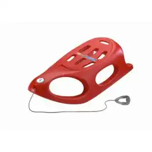 Schlitten KHW Rodel, rot, 91x44x27 cm