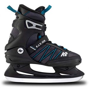 Patines de hielo K2 Skates Men FIT Ice — Negro – Azul — EU: 40.5