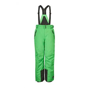 Snow pants kids Killtec boys Gauror Jr ski pants, green, 128 (XS)