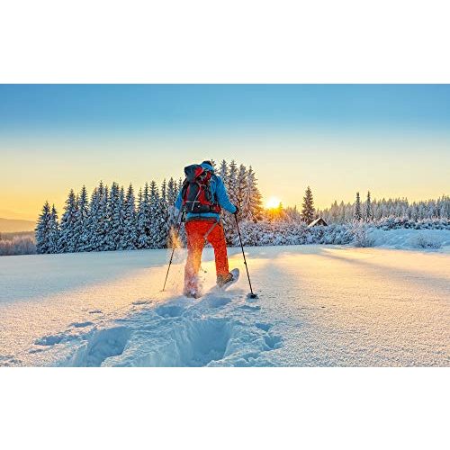 Schneeschuhe ATTRAC Kunststoff Schneeschuh belastbar bis 110 kg