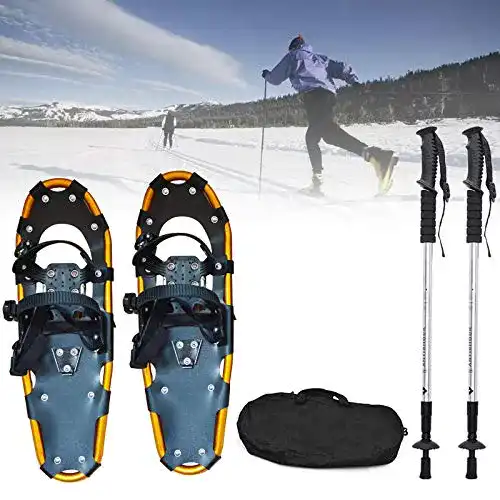 Schneeschuhe FFLLAS 30 Inch , Unisex , Schneeschuhwandern Licht