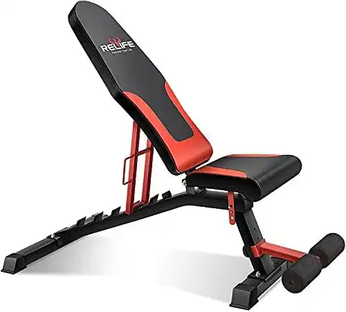 Schrägbank RELIFE REBUILD YOUR LIFE Hantelbänke Sit Up Bank