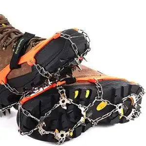Schuhspikes Songwin Ice Klampen Steigeisen mit 19 Zähne