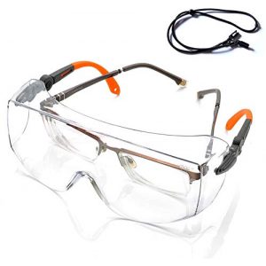 Schutzbrille für Brillenträger SAFEYEAR mit Lüftung– SG009