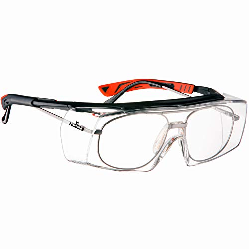Schutzbrille NoCry Sicherheits-Überbrille Kratzbeständige Gläser
