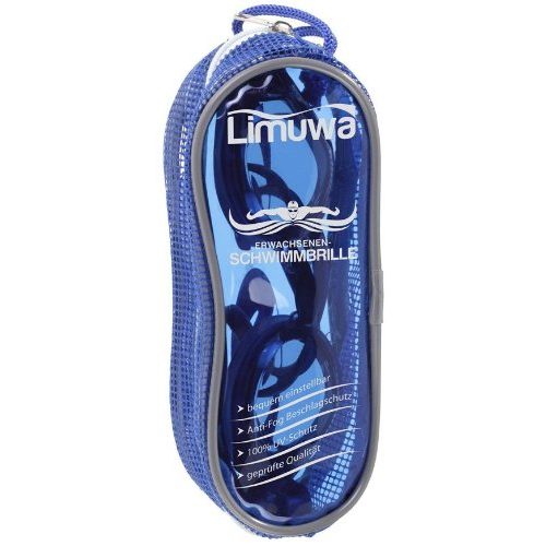 Schwimmbrille Limuwa DELUXE mit Antibeschlag- 100%-UV-Schutz