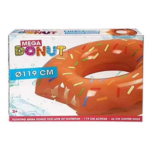 Schwimmring Speelgoed Mega Donut , braun, 119cm