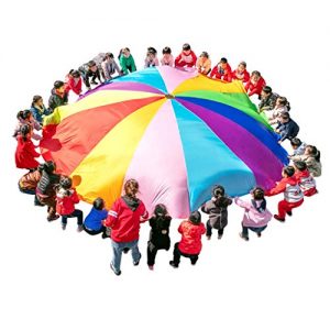 Schwungtuch Kinder Kindergarten-Fallschirm Spielzeug